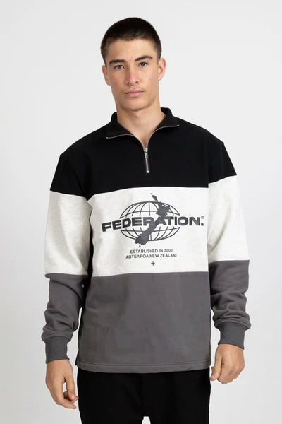 Federation Tres Zip Global Sweater