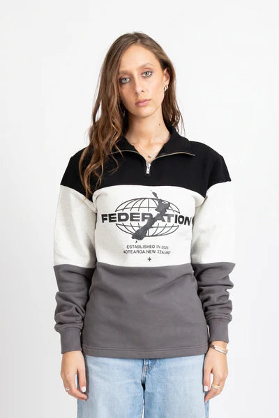 Federation Tres Zip Global Sweater