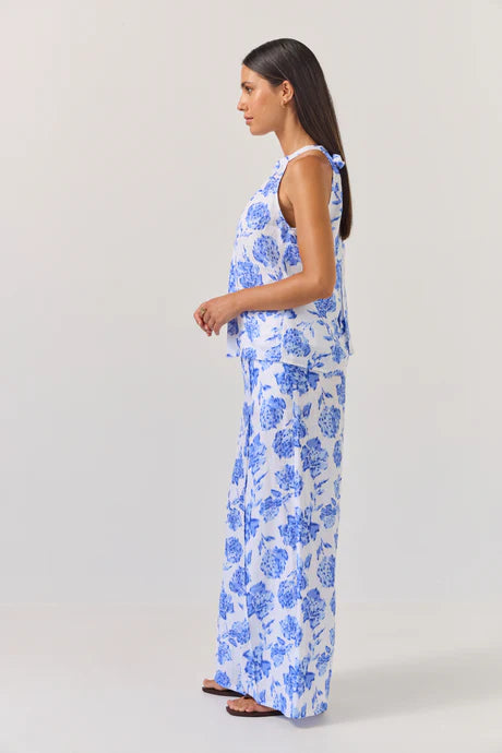 Tuesday Label Home Pants Blue Rose