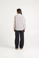 Tuesday Label Rose Pants-Pinstripe