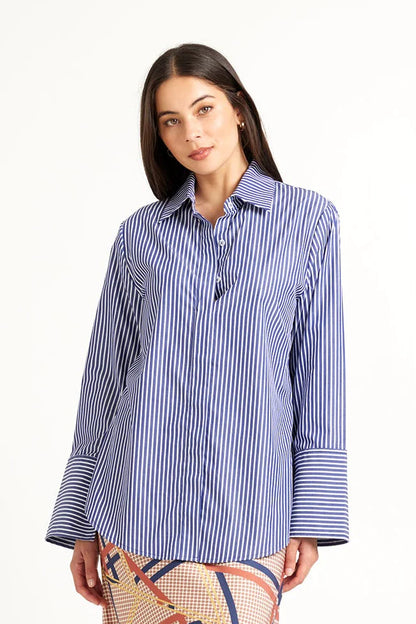 Tuesday Label Mark Shirt-French Strip