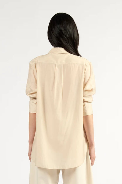 Tuesday Label Drape Frill Shirt