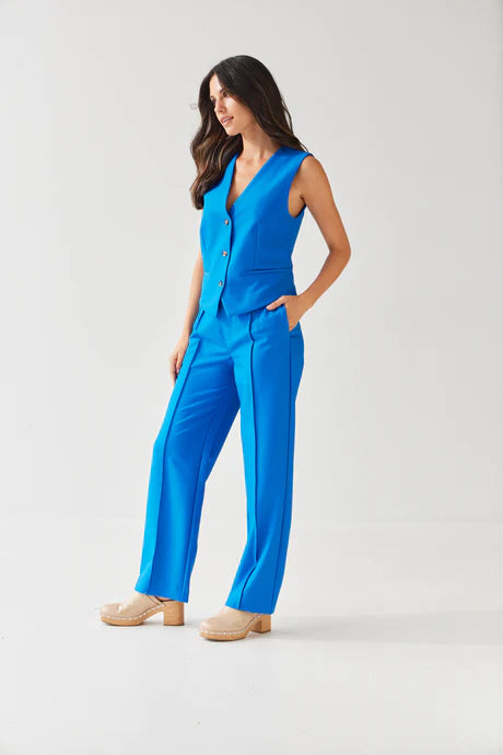 Blue Tuesday Label Tuesday Label Base Pant - Electric Blue – Shed Boutique Style