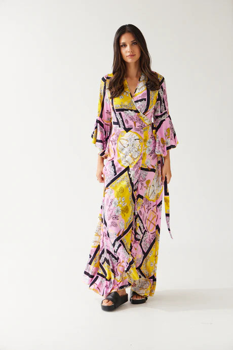 Tuesday Label Alice Wrap Dress