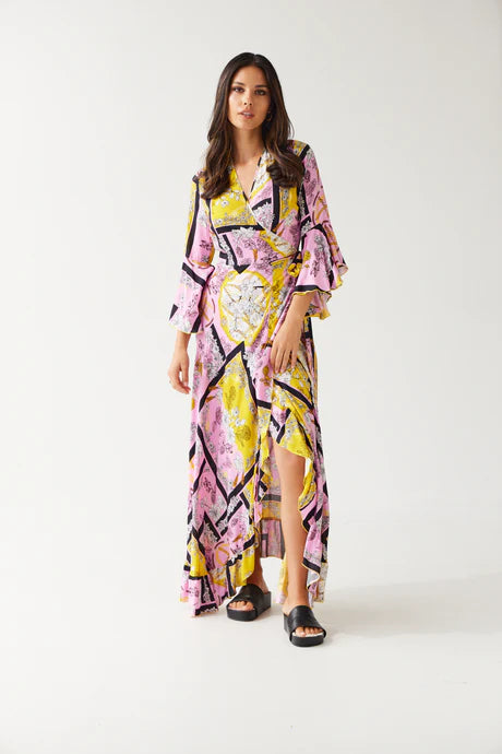 Tuesday Label Alice Wrap Dress