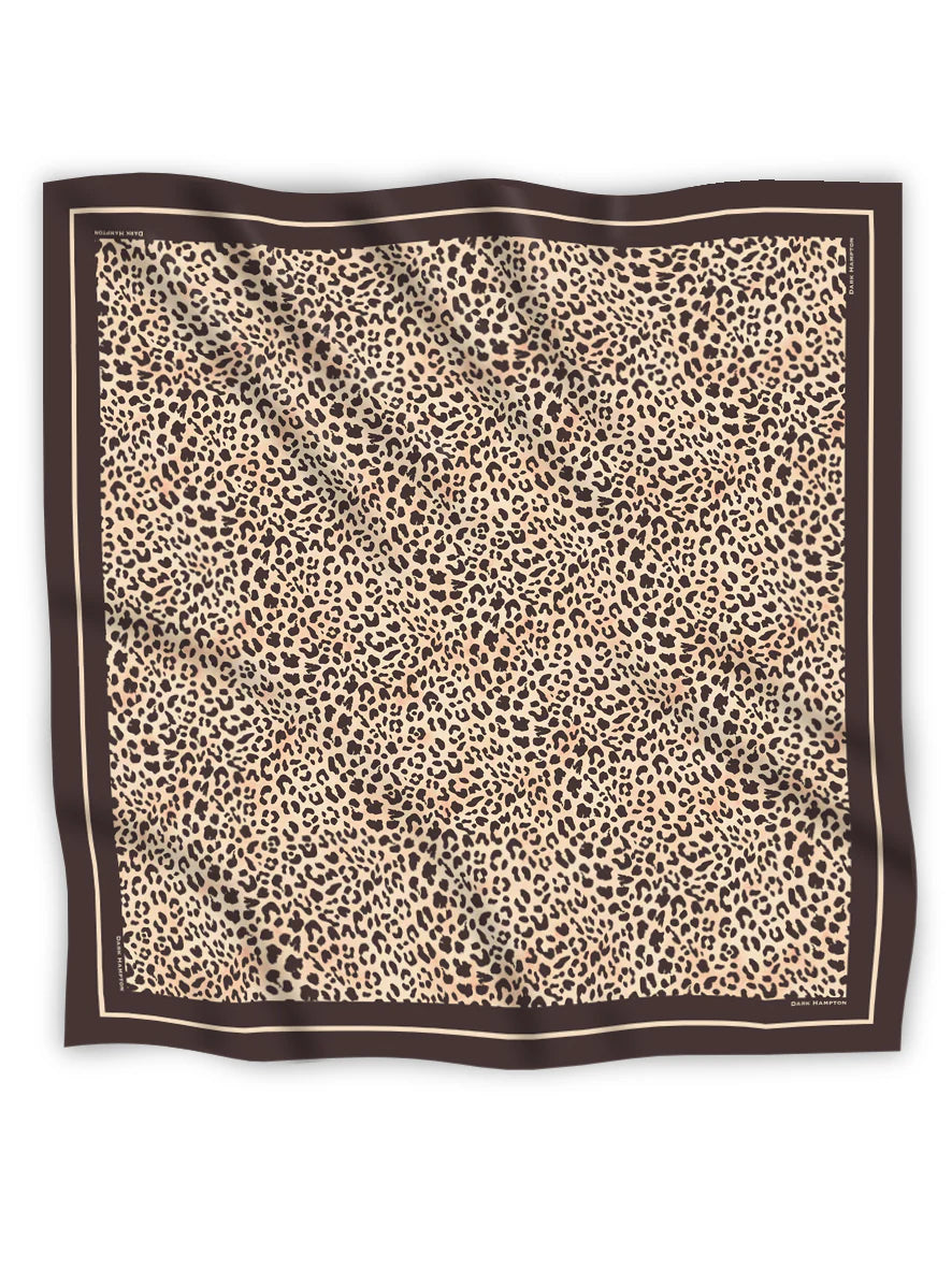 Dark Hampton Bailey Silk Scarf