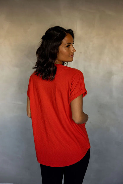 Mazu All you Need Cuff Tee