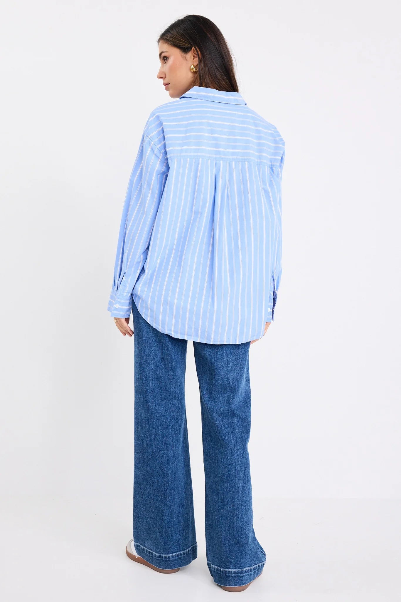 Stories Be Told You Got This Boyfriend Shirt in Blue or Pink