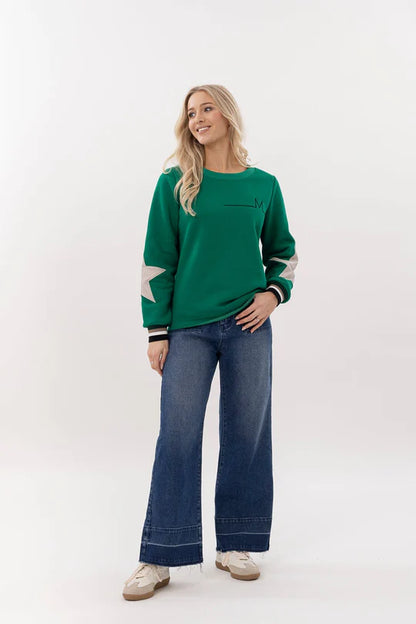 Mi Moso All Stars Sweater in Rose or Green