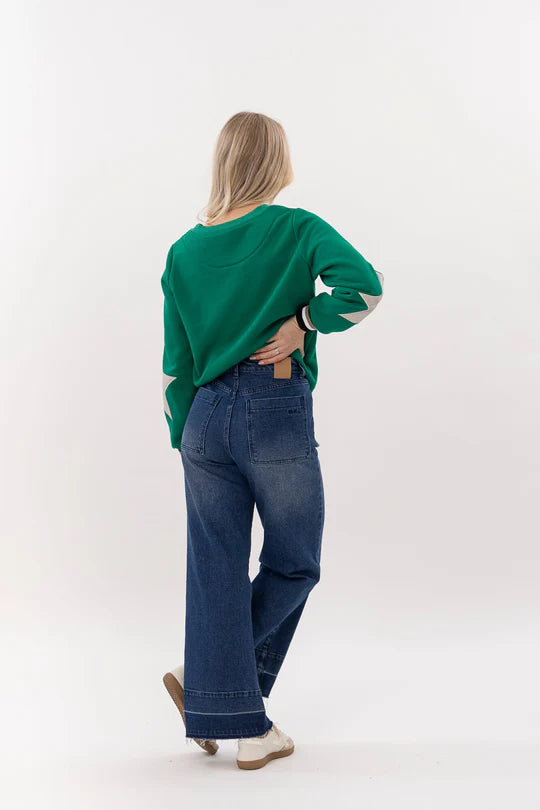Mi Moso All Stars Sweater in Rose or Green