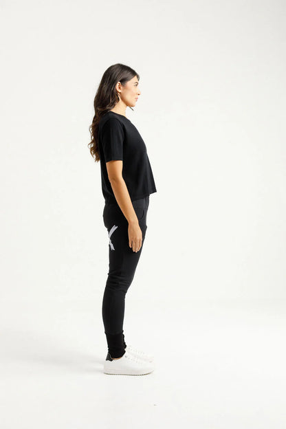 Home-Lee Alpine Apartment Pant with Lilac X