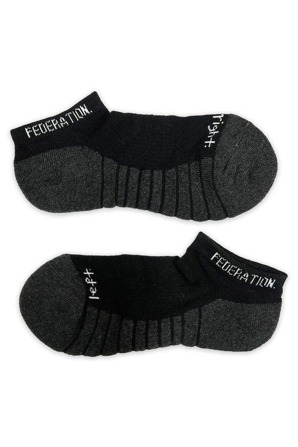 Federation Ankle Socks - Black