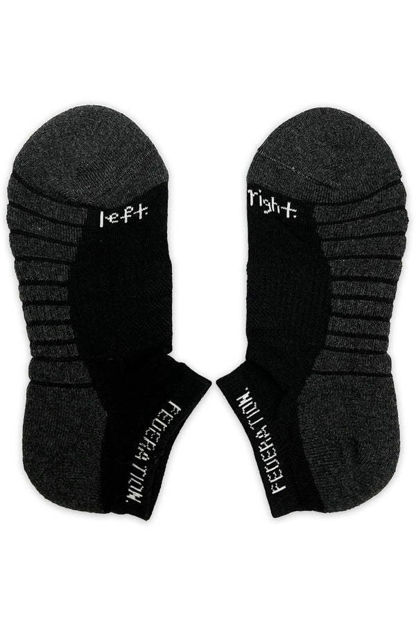 Federation Ankle Socks - Black