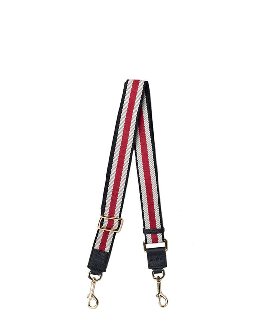 Saben Feature Strap Black + Red + White