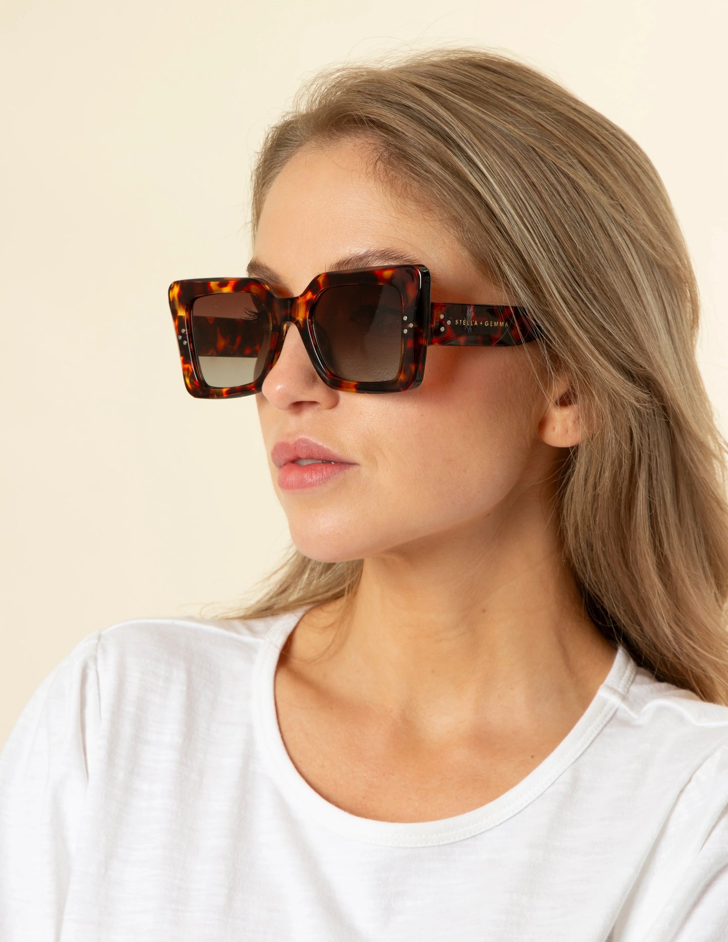 Stella + Gemma Cora Tort Sunglasses