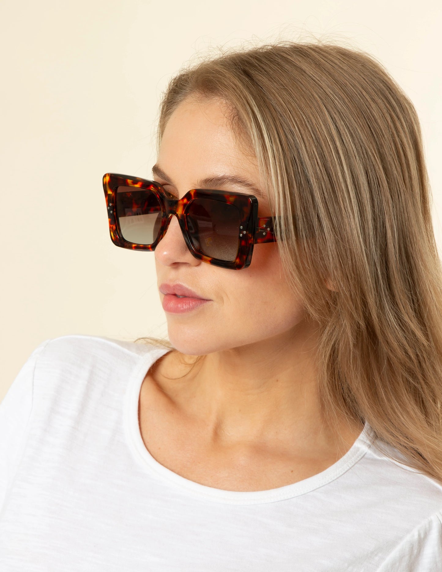 Stella + Gemma Cora Tort Sunglasses