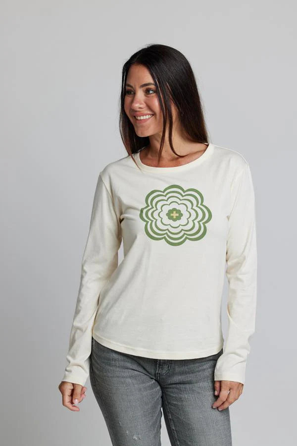Stella + Gemma  Cream Daisy Long Sleeve