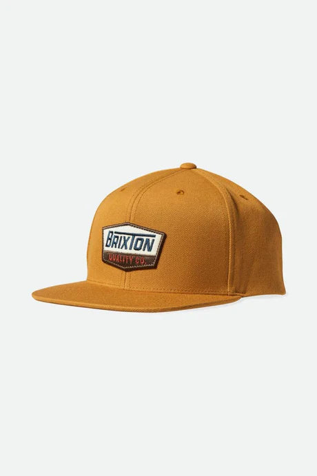 Brixton Regal MP Golden Brown Snapback Cap