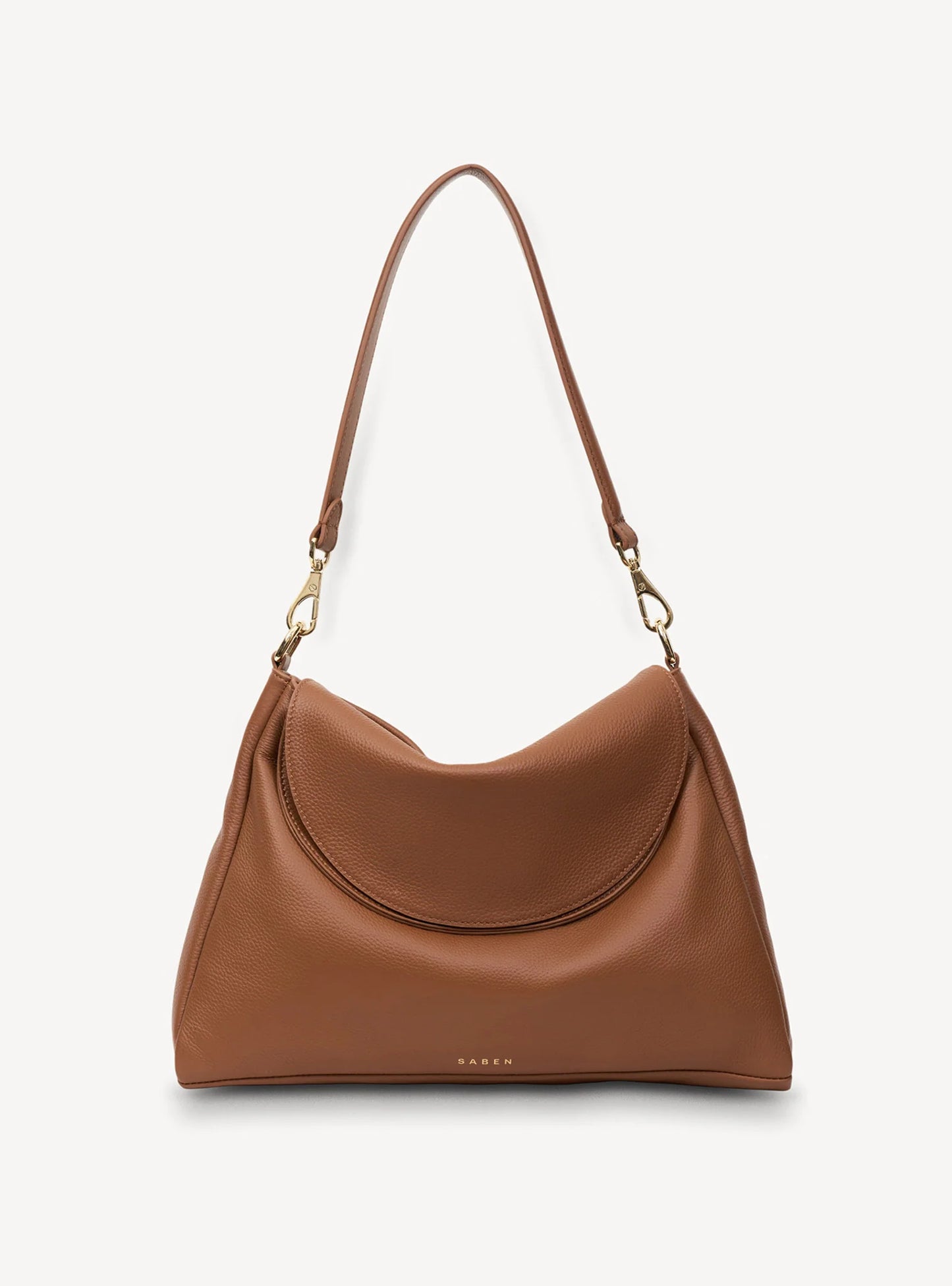 Saben Becks Shoulder Bag Tan Luxe