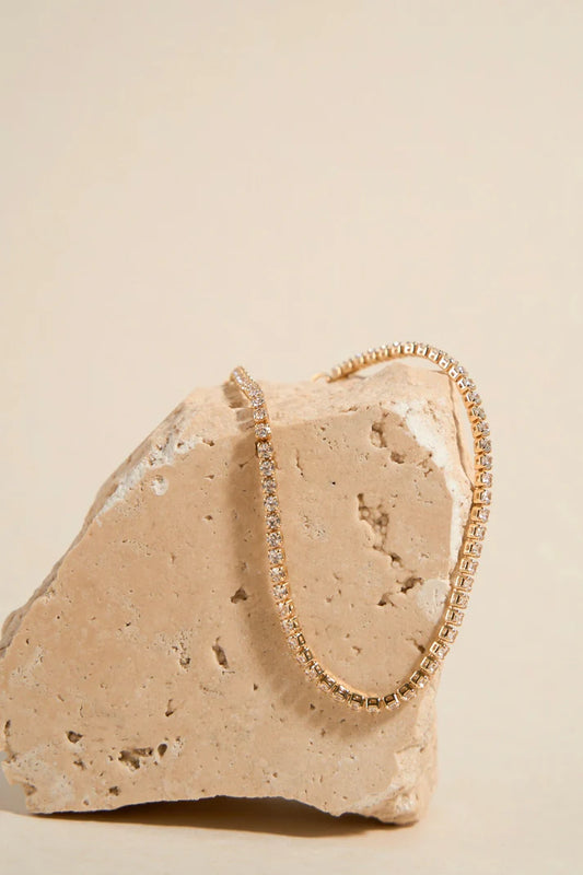 Humble + Heart Diamante Tennis Bracelet
