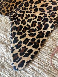 LAPCO Leopard Cow Hide Mat