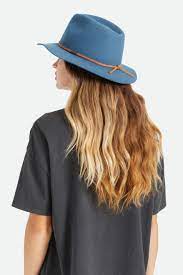 Brixton Wesley Fedora Ombre Blue