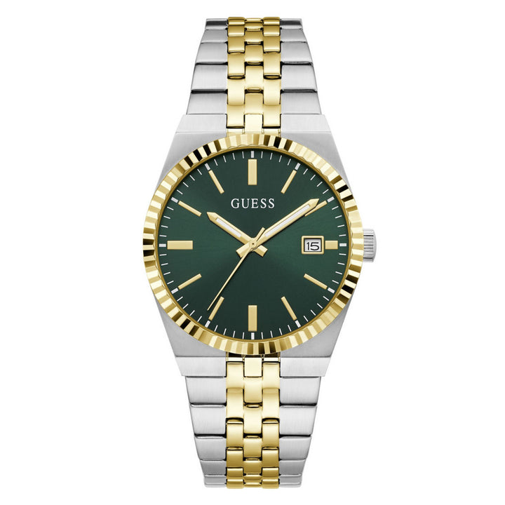 Guess Watch Vincent Green Gold/Silver Strap
