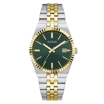 Guess Watch Vincent Green Gold/Silver Strap