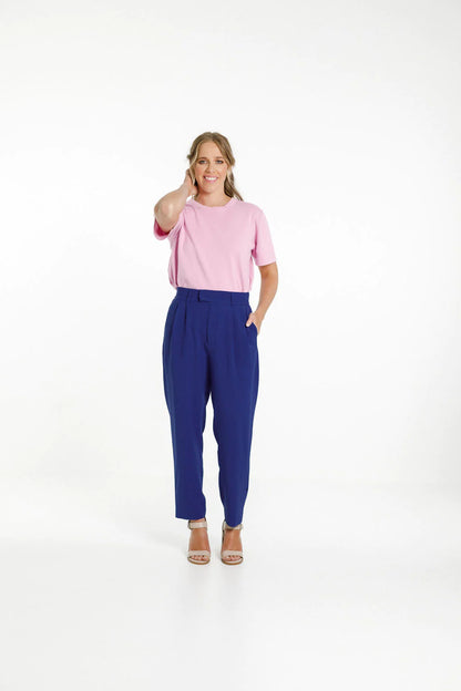 Home-Lee Raven Pant - Cobolt