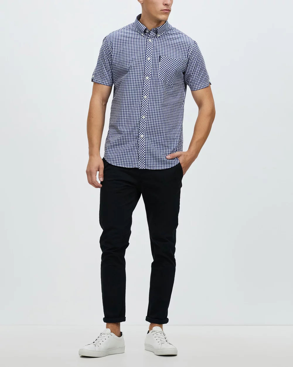 Ben Sherman Signature Gingham Short Sleeve Shirt