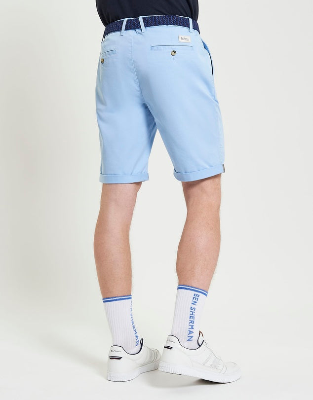 Ben Sherman Signature Chino Short Pale Blue