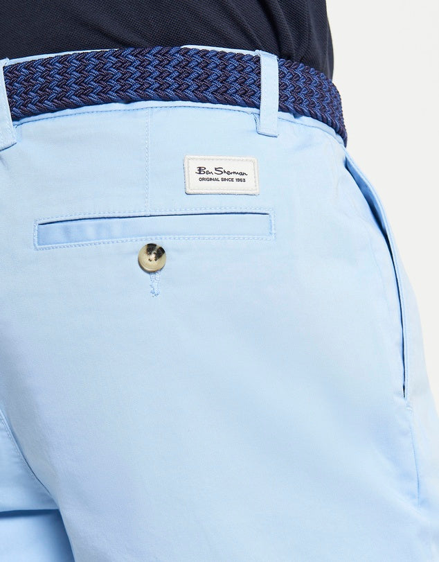 Ben Sherman Signature Chino Short Pale Blue