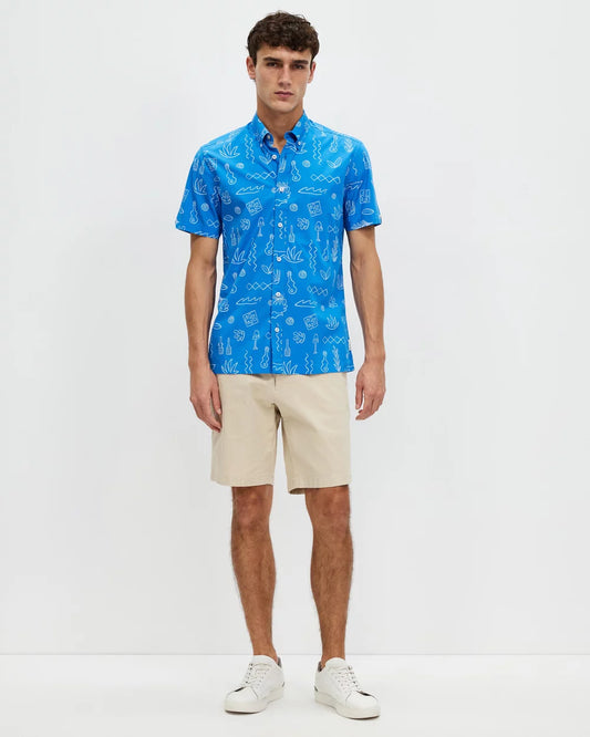 Ben Sherman Home Short Sleeve Mod Shirt