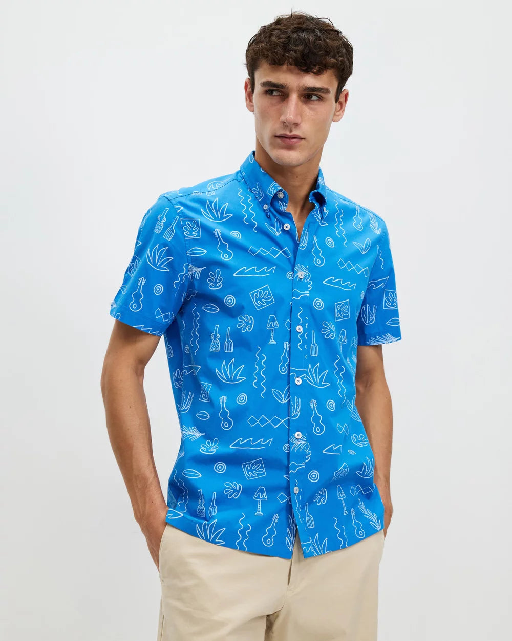 Ben Sherman Home Short Sleeve Mod Shirt