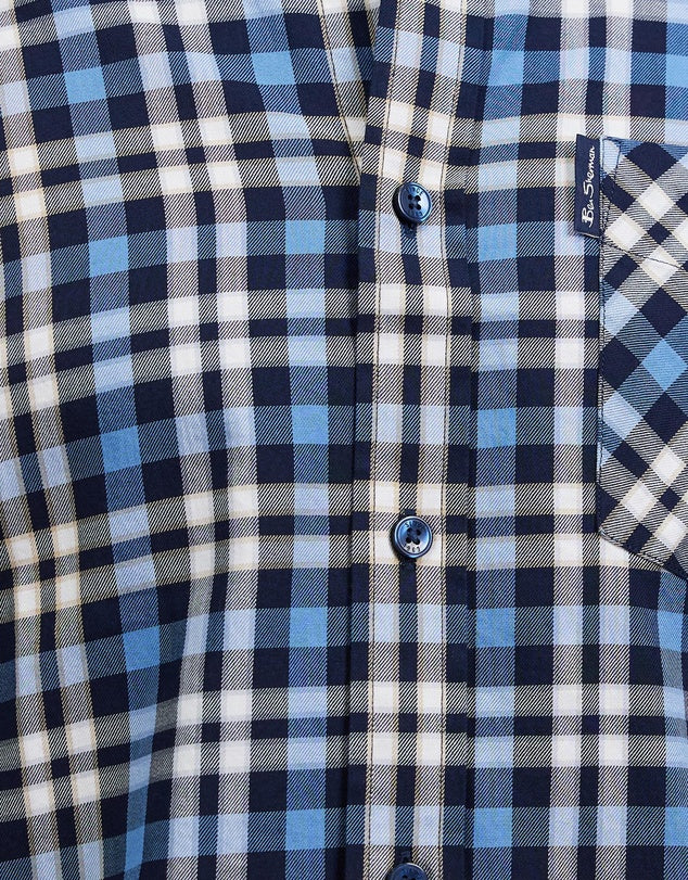 Ben Sherman Overcheck Short Sleeve Shirt