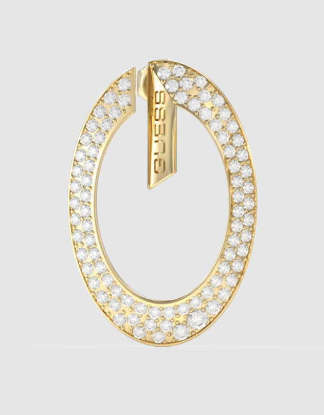 Guess Studs Maxi G Gold Earrings