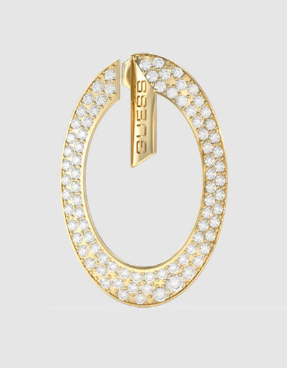 Guess Studs Maxi G Gold Earrings