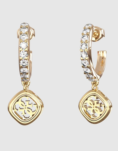 Guess Jaipur Splendor Gold 4G Earrings