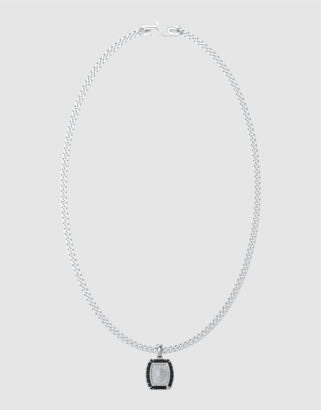 Guess Necklace Lion 15mm Charm in Silver or Gold