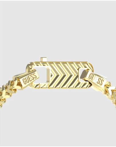 Guess Textured Hook Chain Bracelet