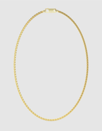 Guess Textured Hook Chain Necklace