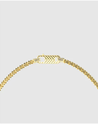 Guess Textured Hook Chain Necklace