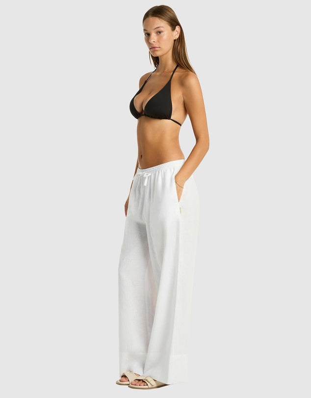 Sea Level Shore Linen Palazzo Pant