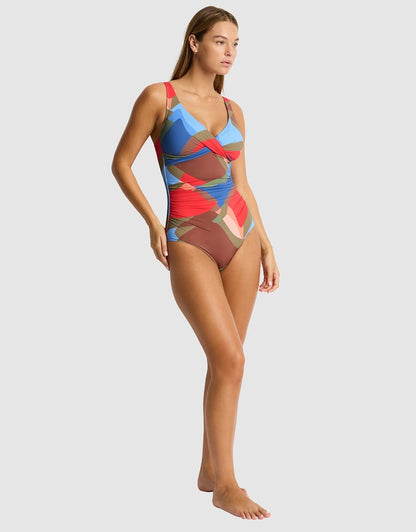 Sea Level Santora Cross Front Multifit One piece