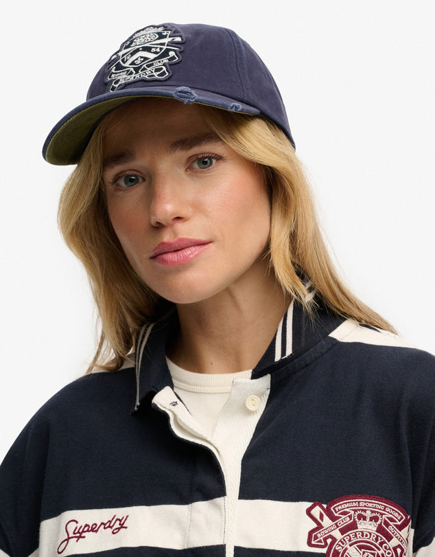 Superdry Vintage Crest Baseball Cap in Navy or Green