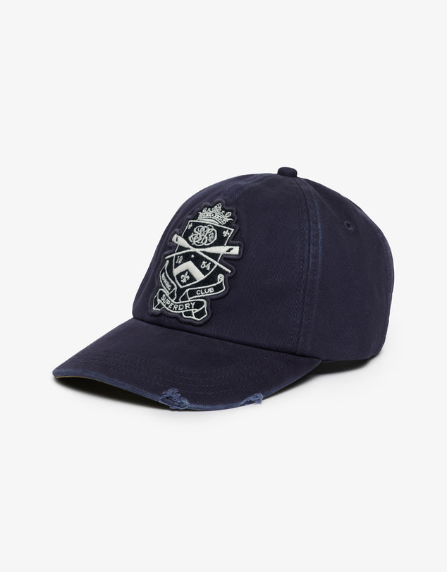 Superdry Vintage Crest Baseball Cap in Navy or Green