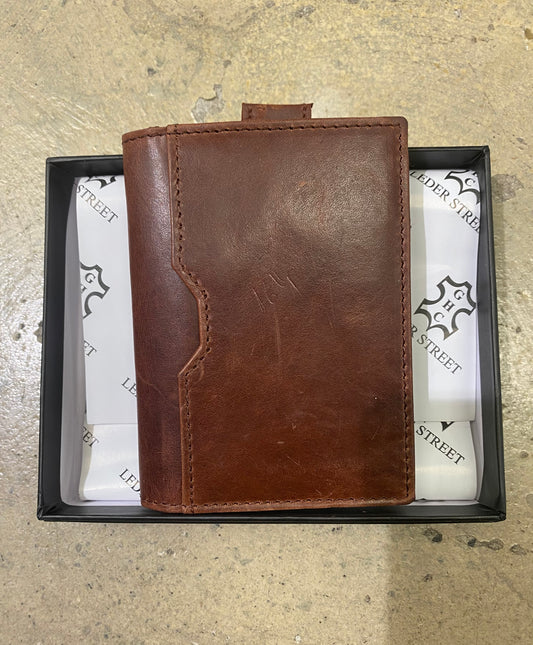 Down Under Gents Leather Card Holder