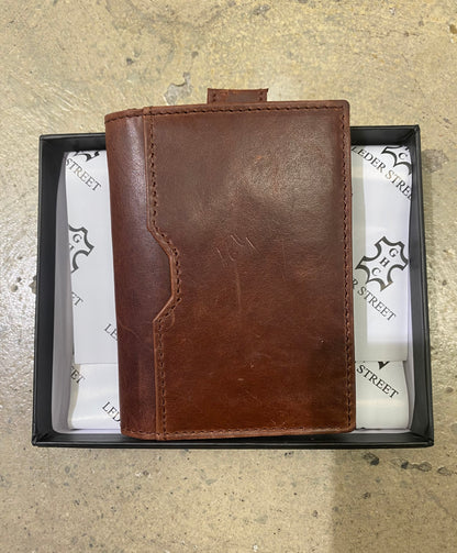 Down Under Gents Leather Card Holder
