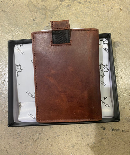 Down Under Gents Leather Card Holder