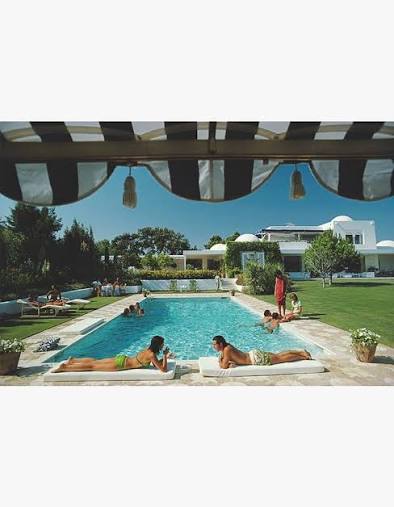 Poolside with Slim Aarons Book